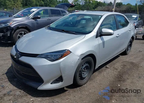 2018 Toyota Corolla Le from USA, damaged, VIN 2T1BURHEXJC123488